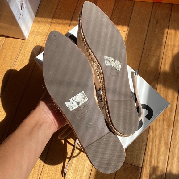Schutz pale nude laba espadrilles
